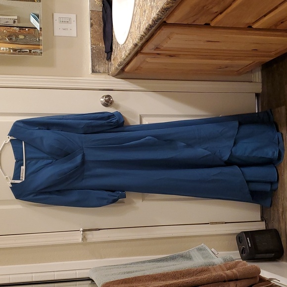 JJ"s house ink blue dress size 6 - Picture 9 of 9